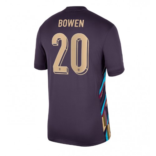 Fotballdrakt Herre England Jarrod Bowen #20 Bortedrakt EM 2024 Kortermet